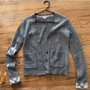 Burberry Gray Women's Cardigan